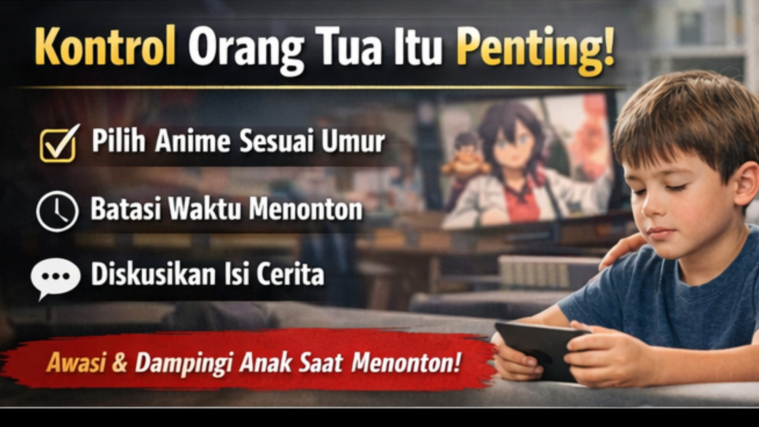 Bahaya Tersembunyi Anime untuk Anak di Bawah Umur